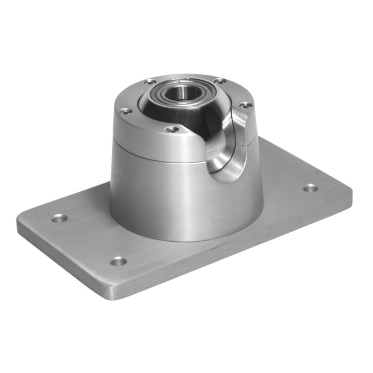 XPOLE Vaulted Ball Mount, fixation professionnelle pour barre de Pole Dance sur plafond incliné ou voûté.