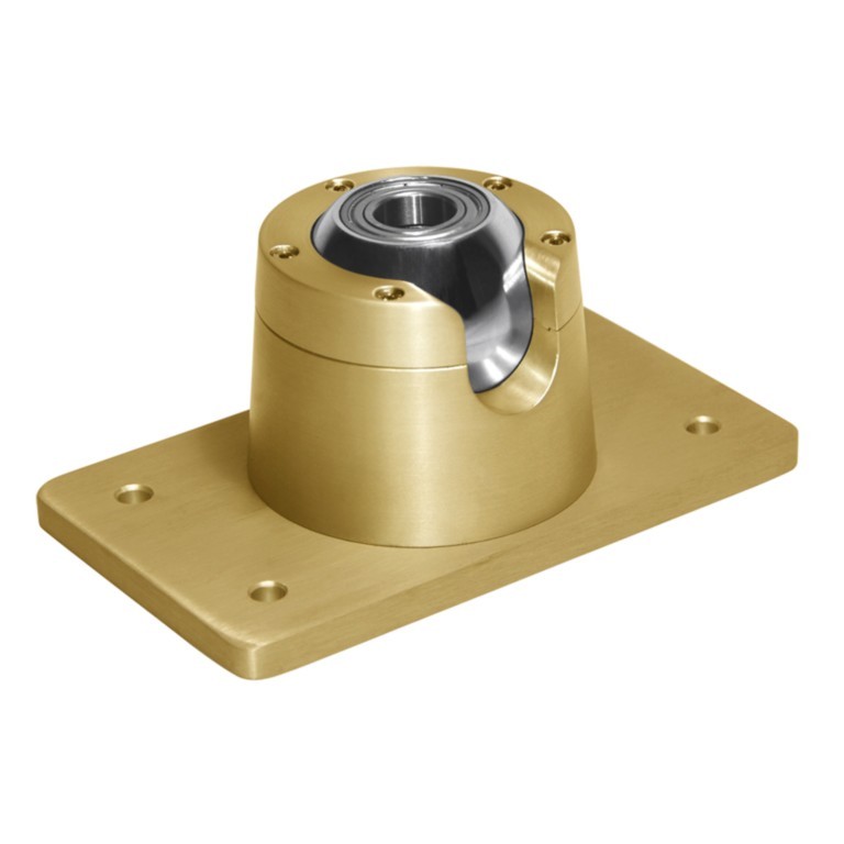 XPOLE Vaulted Ball Mount, fixation professionnelle pour barre de Pole Dance sur plafond incliné ou voûté.