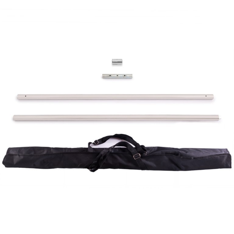 Podium de Pole Dance XPOLE X-STAGE PRO Stainless Steel autoportant avec système X-LOCK, plateforme de 11 cm et barre statique et spinning.